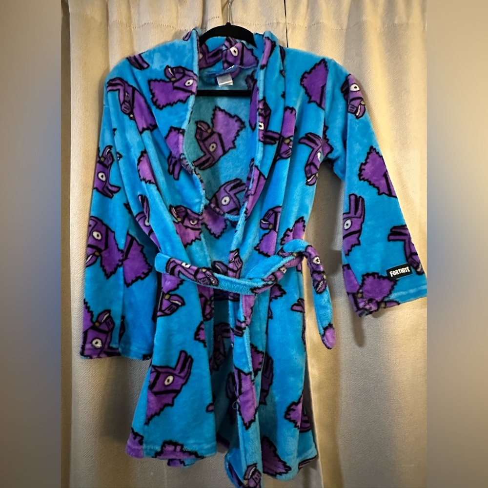 Fortnite Kids Plush Pajama Robe
